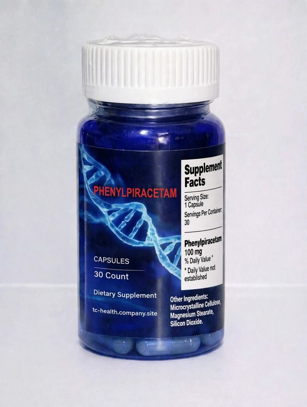 Phenylpiracetam 100mg Capsules – 30 Count