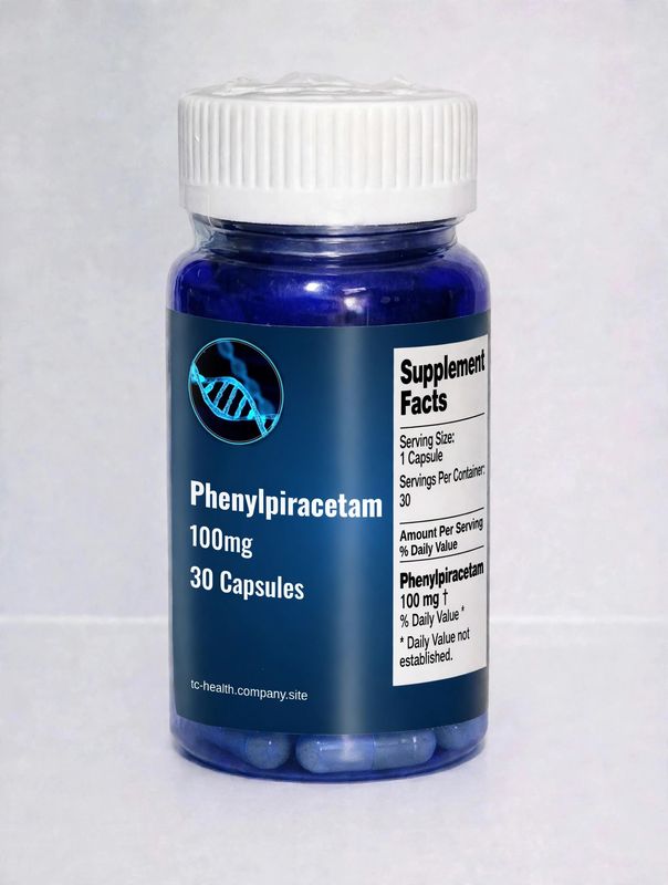 Phenylpiracetam 100mg Capsules – 30 Count