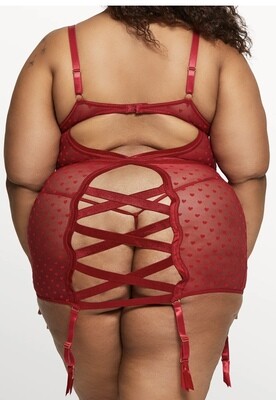 Red Chemise Sexy &amp; Curvy