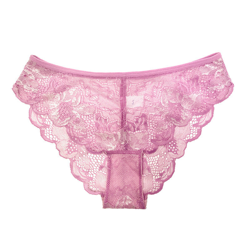 Rose Pink Lace Underwear