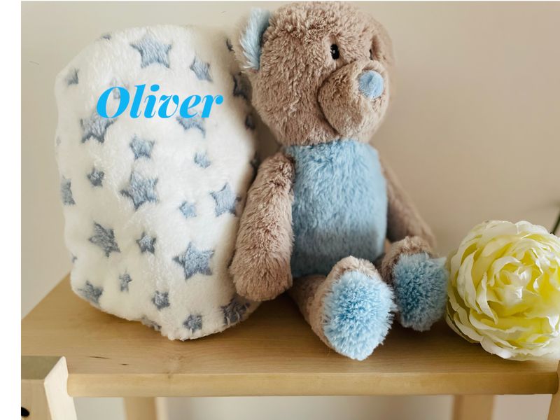 PELUCHE CON COPERTA