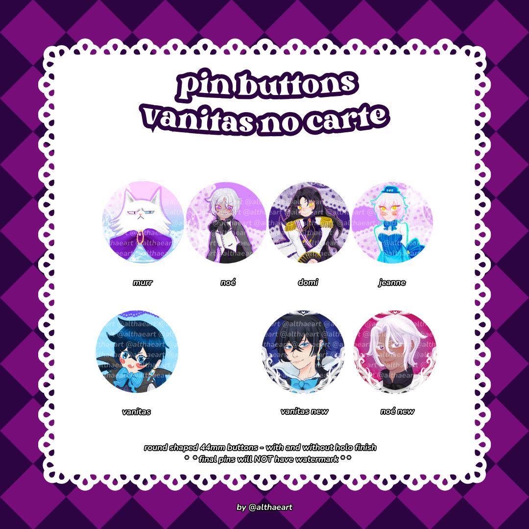 ⭐BUTTON PINS⭐