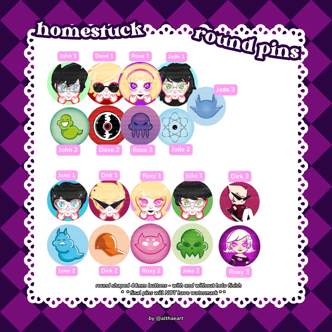 ⭐BUTTON PINS⭐