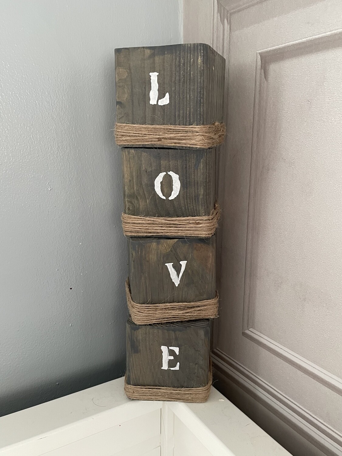 Love cube blocks.