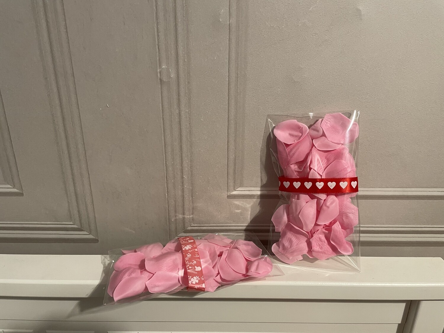 Scented rose petals