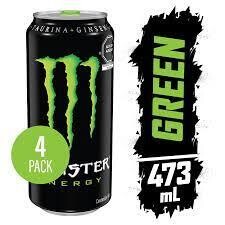 Monster energy x 473 ml x 4