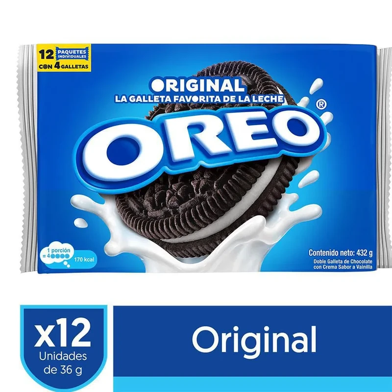 Oreo x 4 x 12 pqts