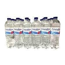 Agua cristalina 600 ml x 24 unds