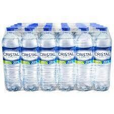 Agua cristal 600 ml x 24 unds
