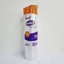 Vaso plastico wow 12 onz x 50