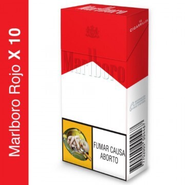 MARLBORO ROJO MEDIOS X 10