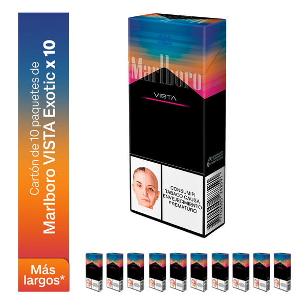 MARLBORO EXOTIC MEDIOS X 10