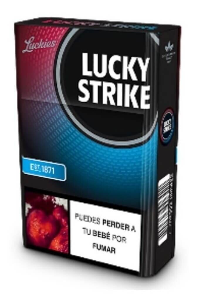 LUCKY AZUL-ROJO PAQUETE X 20