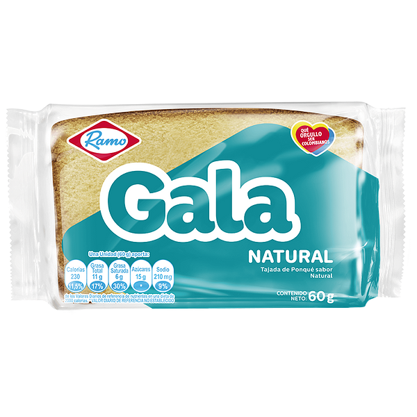 GALA NATURAL 60 GR
