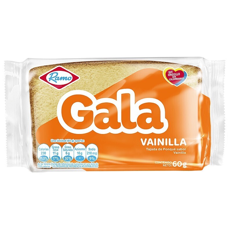GALA VAINILLA 60 GR