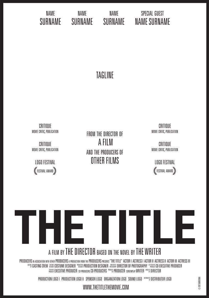 Movie Poster ($20 shipping)