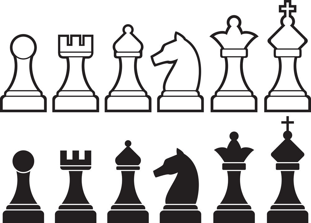 Chess pieces