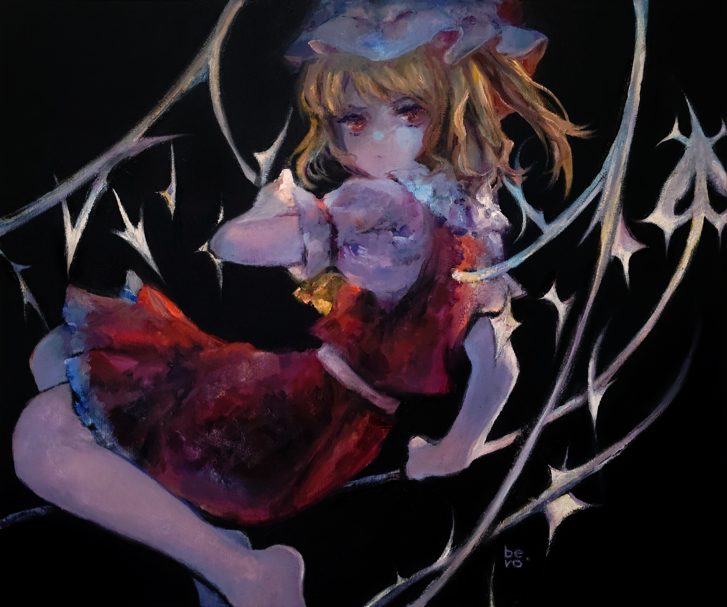 Flandre's White Wings 60 x 50