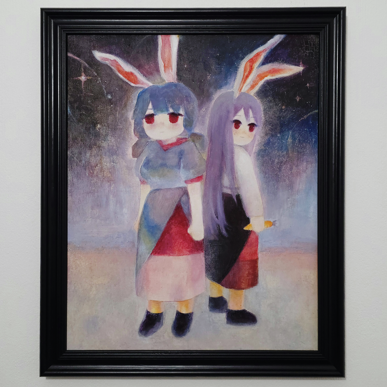 Contemplating the Moon - 50 x 40