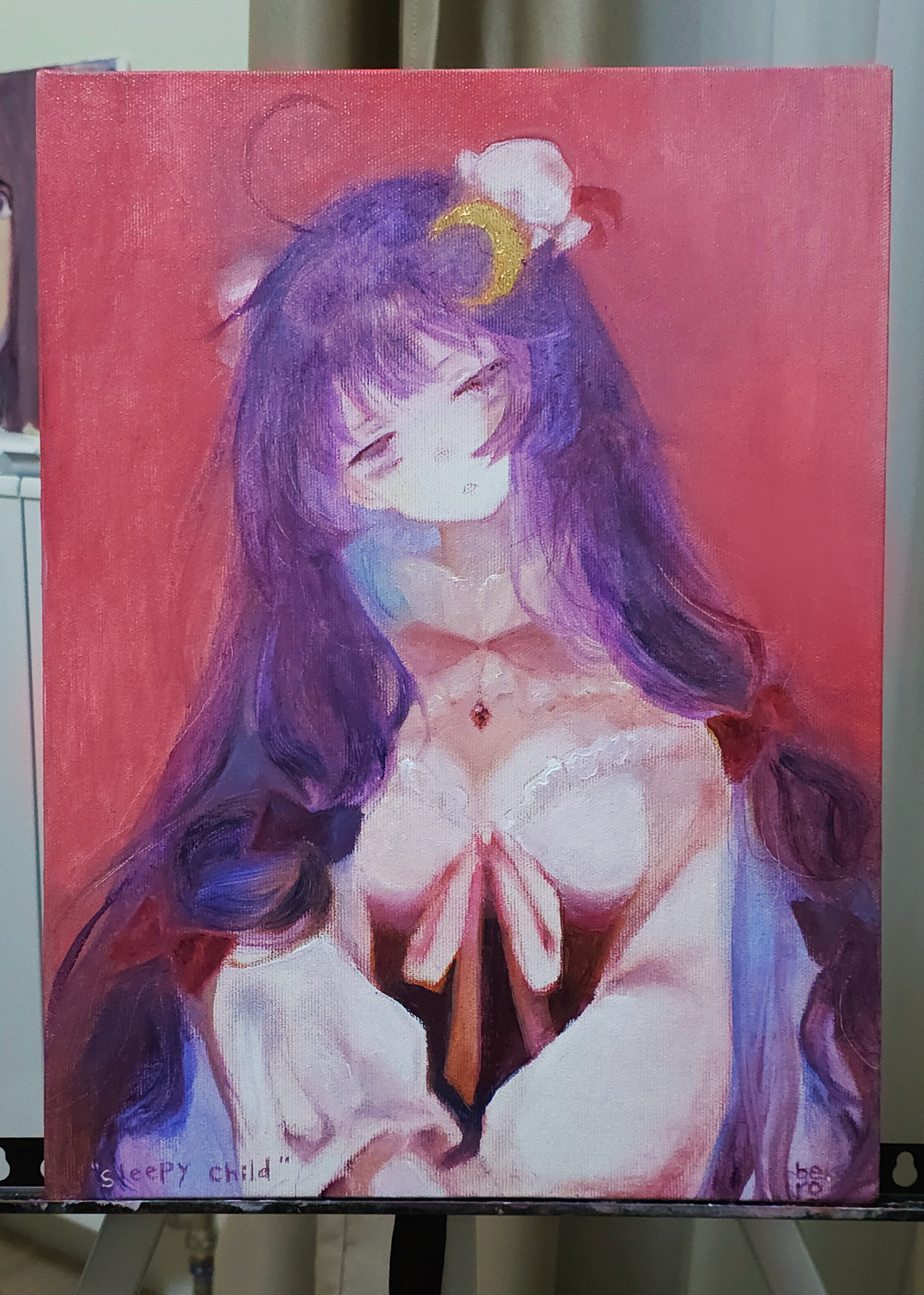 Sleepy Child 30 x 40