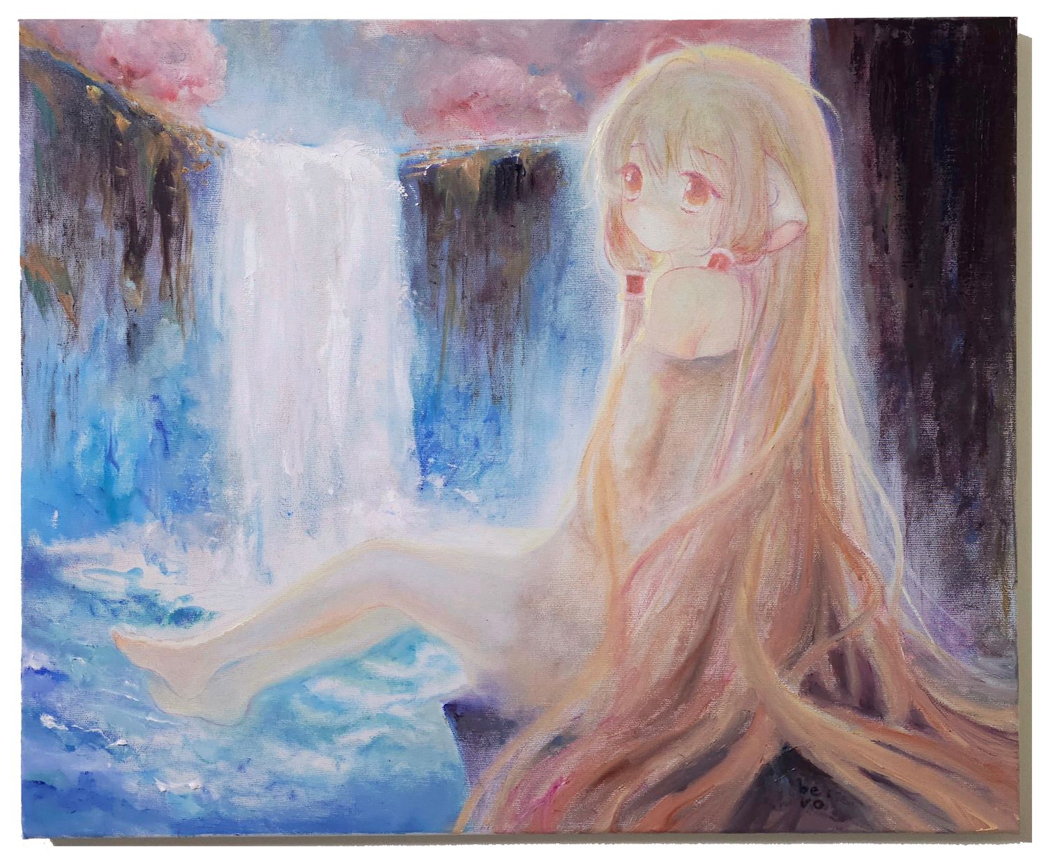 Waterfall 60 x 50