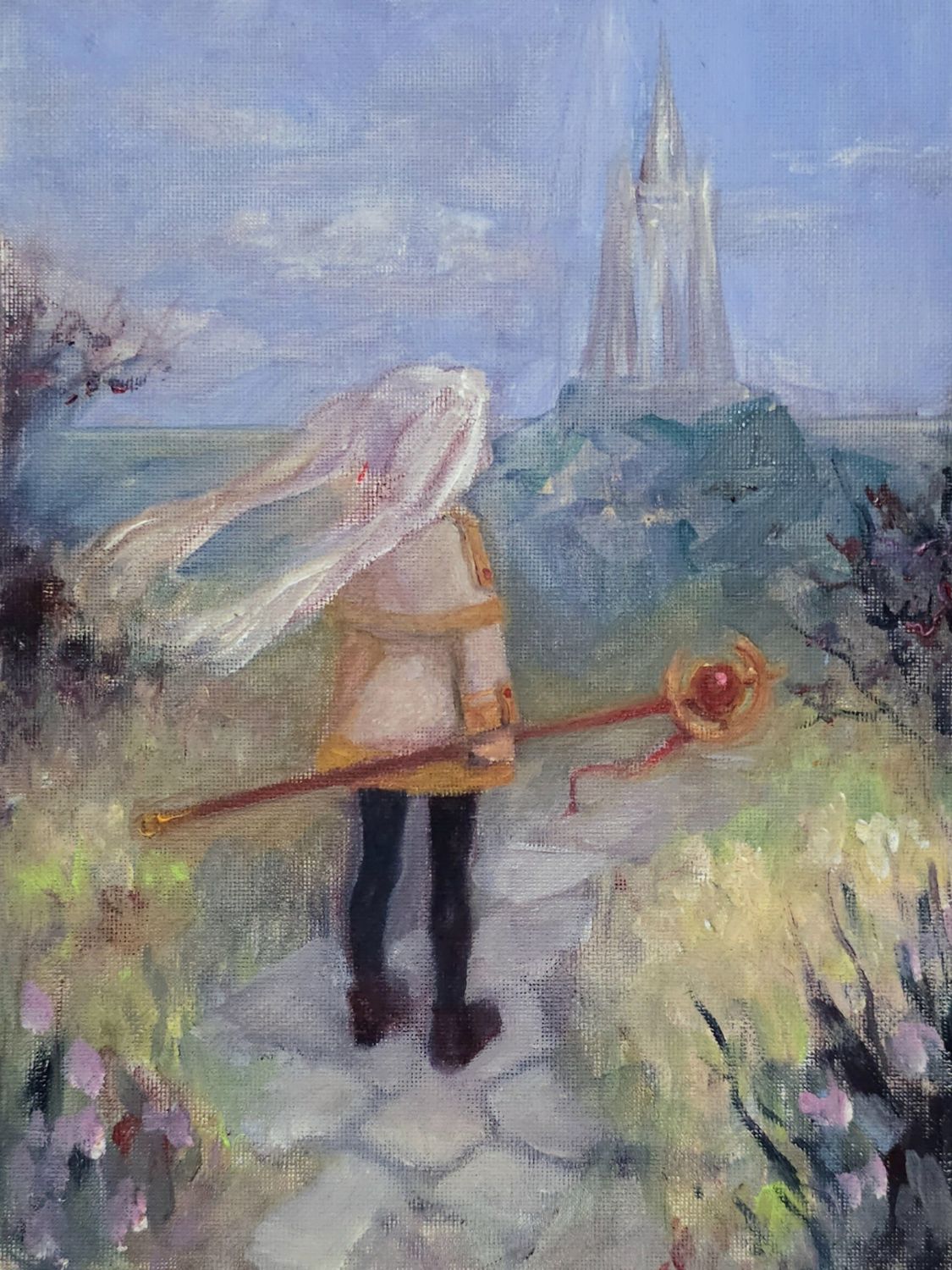 Frieren on the Way 18 x 24