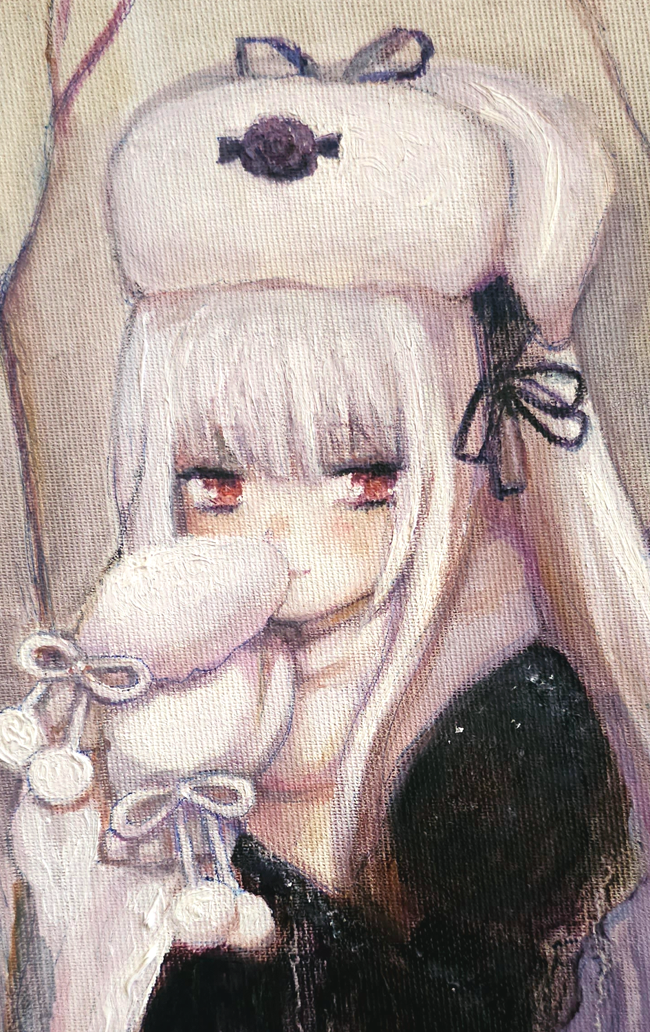 Suigintou&#39;s Ushanka - 20 x 30