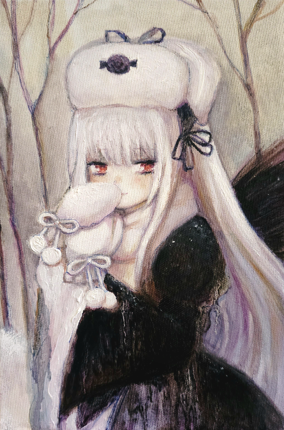 Suigintou's Ushanka - 20 x 30