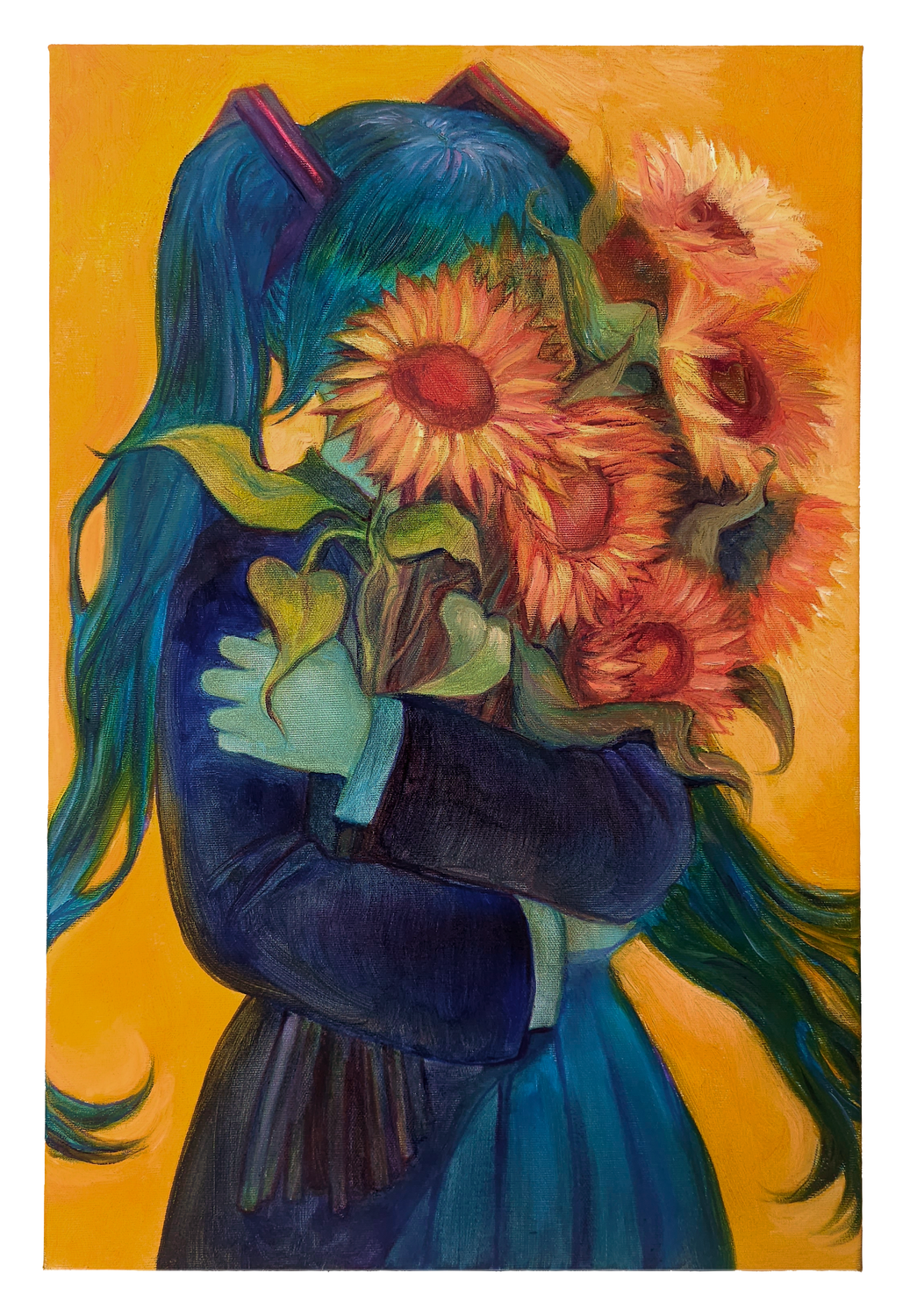 Bouquet of Hearts - 40 × 60