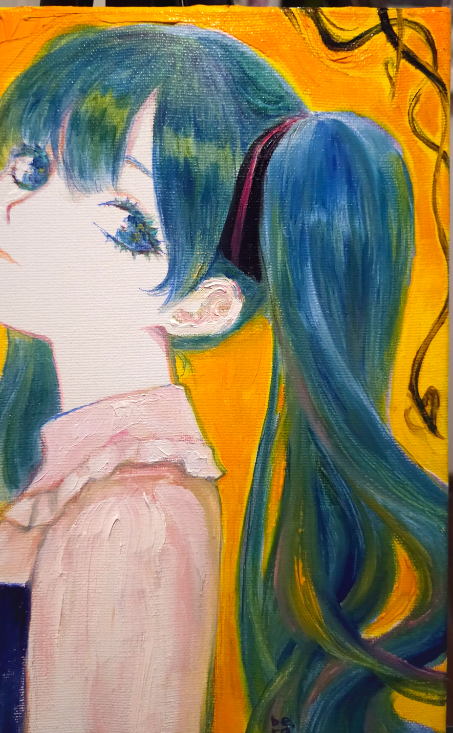 Portrait of Miku - 24 × 30