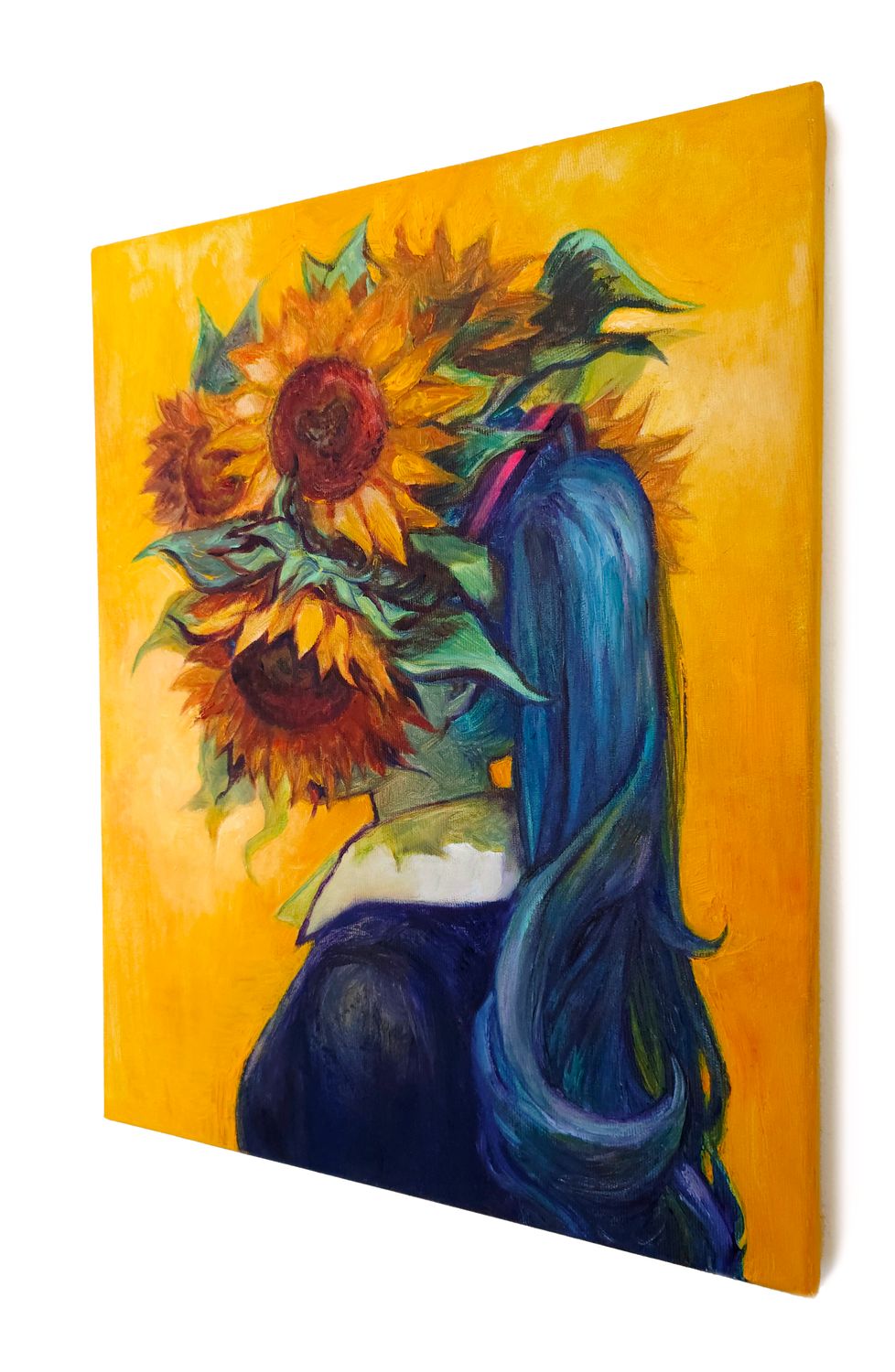 Sunflower Migraine - 35 × 45