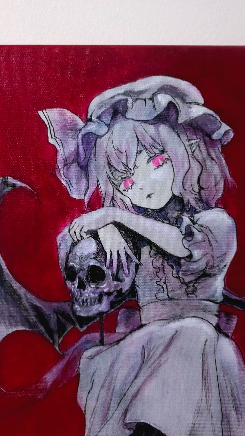 Scarlet Bloody Ribbon - 30 × 40