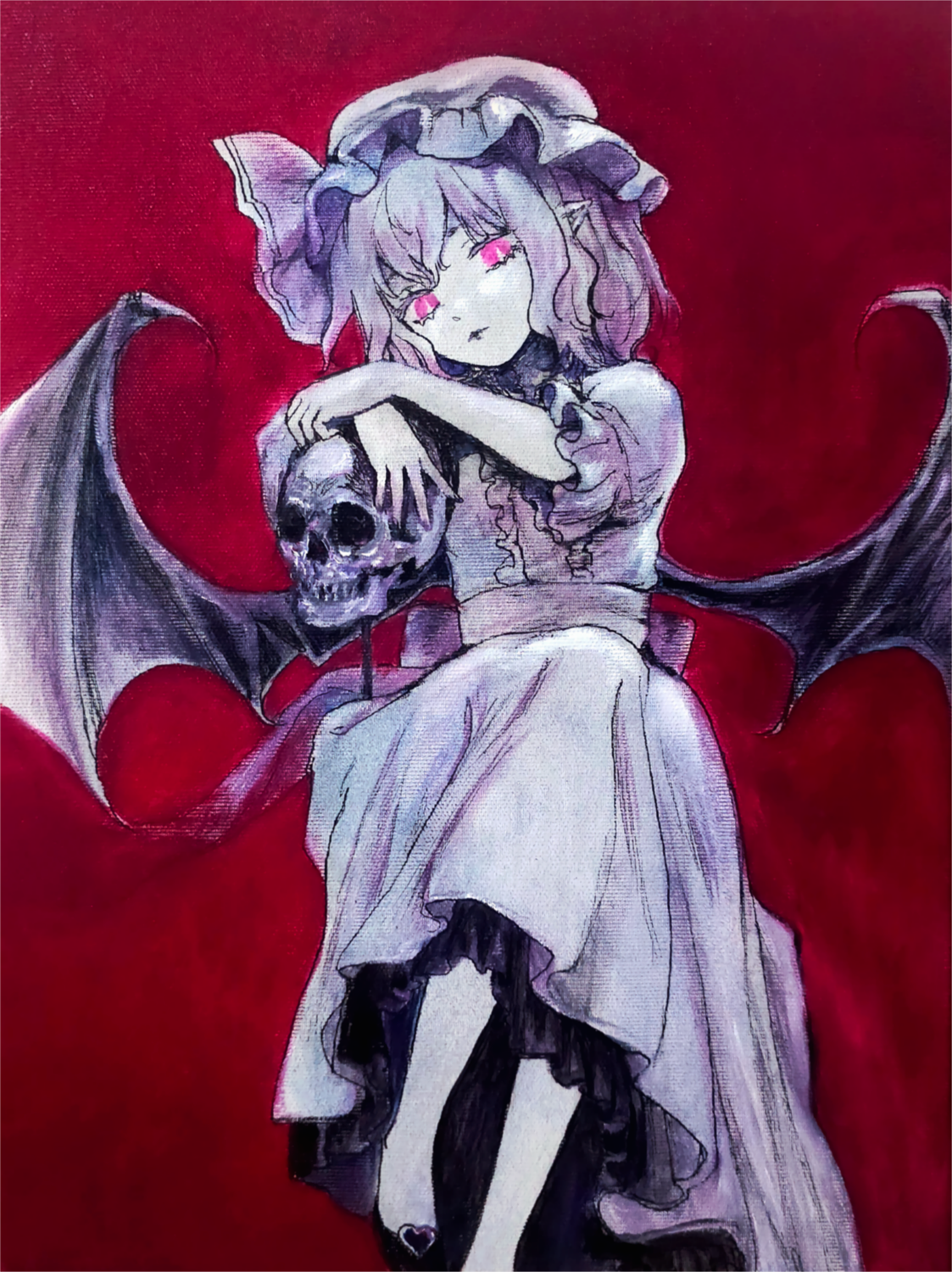 Scarlet Bloody Ribbon - 30 × 40