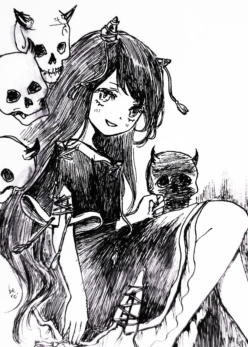 Pack of 3 Ink Illustrations №1