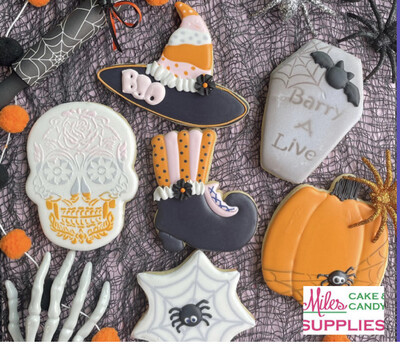 COOKIE DECORATING CLASS
October 9th, 2023 Halloween (In store, 7-9pm)