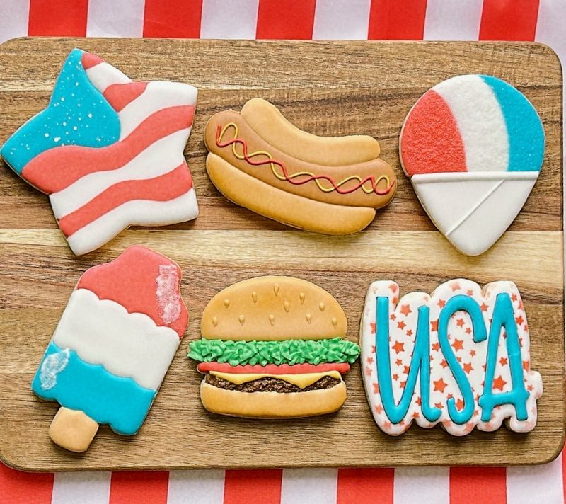 "Party in the USA" Cookie Decorating Class - June 24th, 2025(7-9pm, In store)