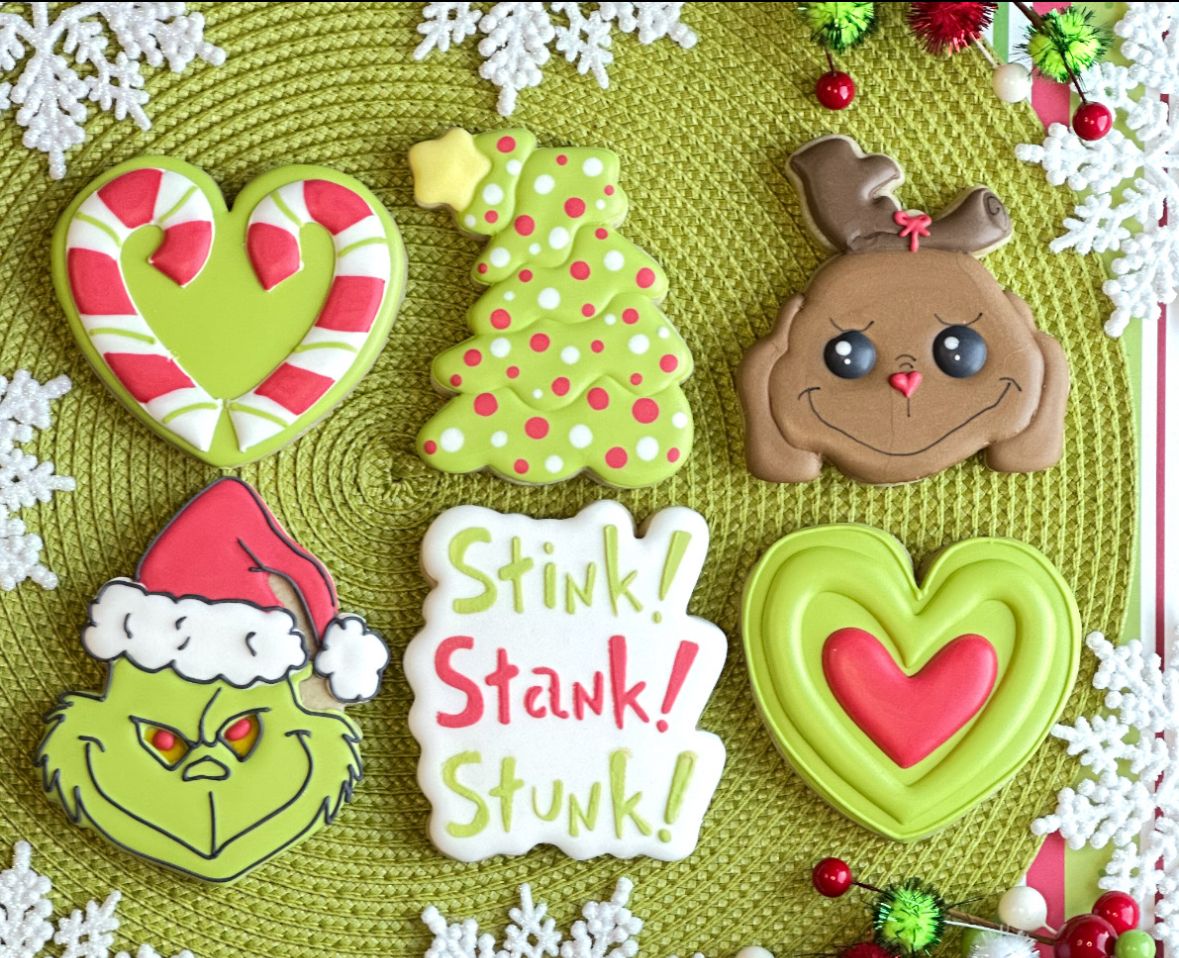 Grinch Cookie Decorating Class - November 3rd, 2025 (7-9pm) Grinch Cookie Decorating Class - November 3rd, 2025 (7-9pm)