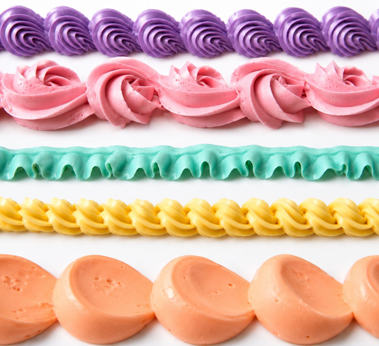 Buttercream Piping: Borders and Swags  July 14th 7pm-9pm