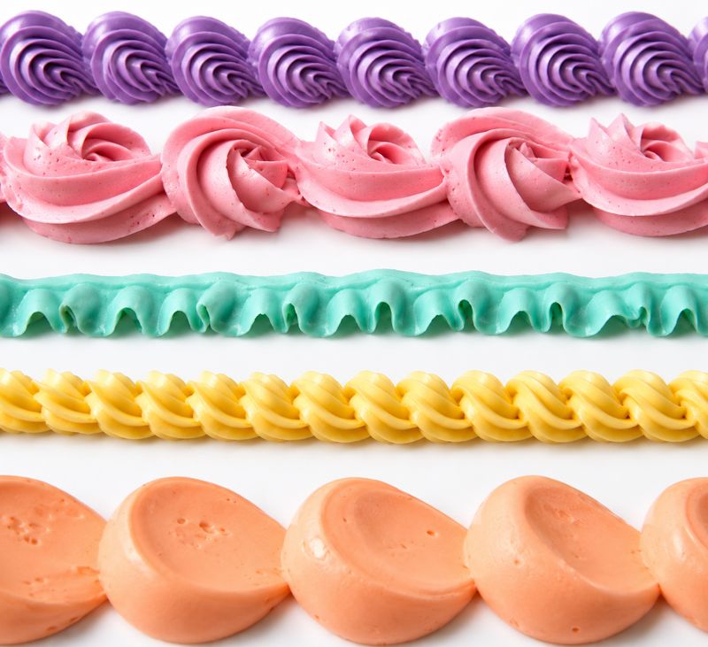 Buttercream Piping: Borders and Swags  July 14th 7pm-9pm