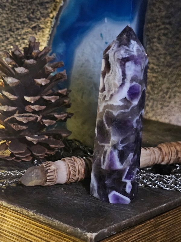 Chevron Amethyst Tower