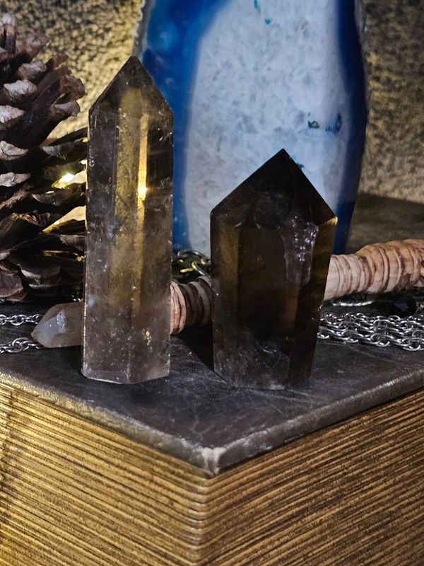 Smoky Quartz Tower