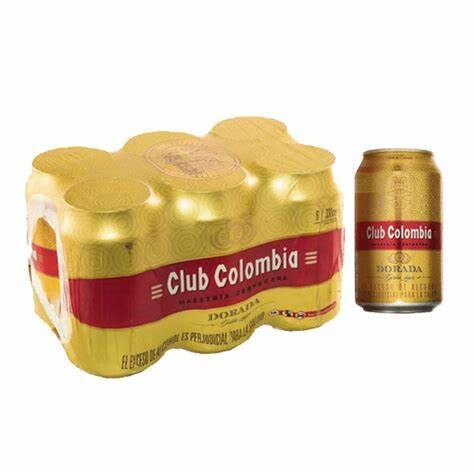 CULB COLOMBIA SIX PACK DORADA