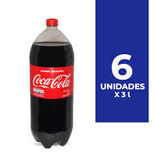 COCA COLA 3L X6