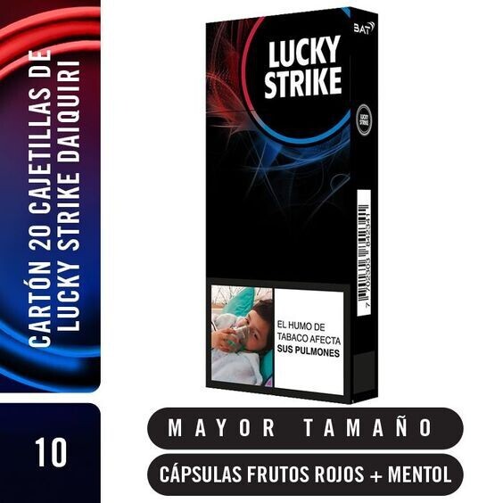 LUCKY STRIKE ROJO X20 MEDIAS