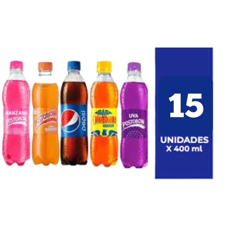 POSTOBON 400ML X15
