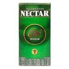 Aguardiente Nectar Club Litro caja x 12