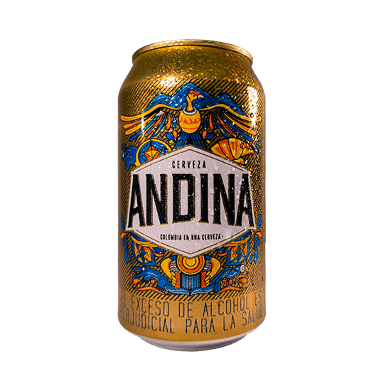 Cerveza Andina lata x 330 ml