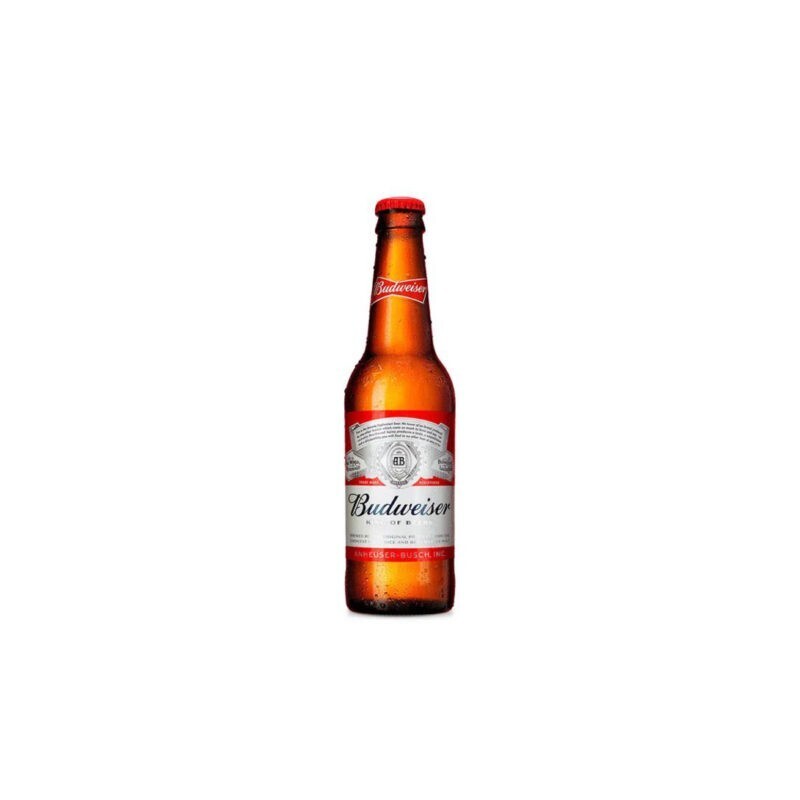 Cerveza Budweiser bot x 250 ml
