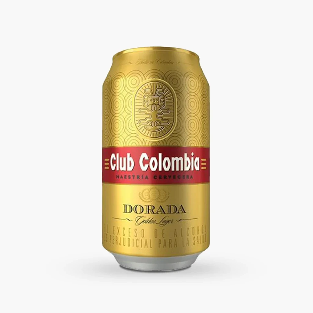 Cerveza club colombia dorada 330 ml lata