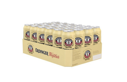 Cerveza erdinger lata 500 ml caja x 24